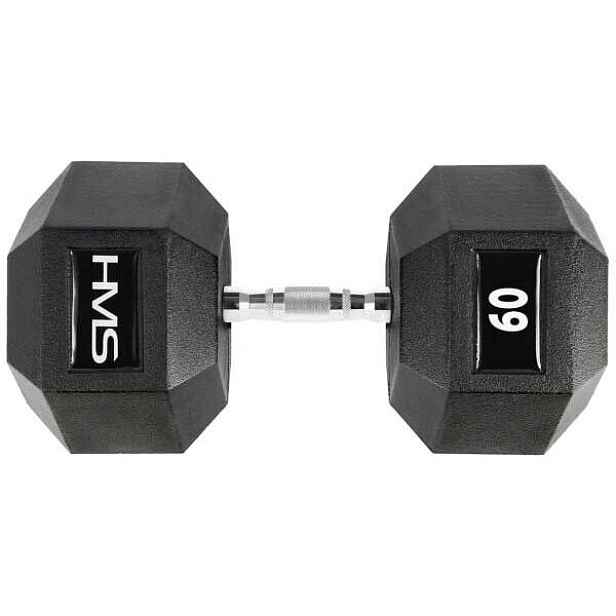HMS PREMIUM 60 KG HEXAGONÁLNÍ JEDNORUČKA Hexagonální jednoručka , KG