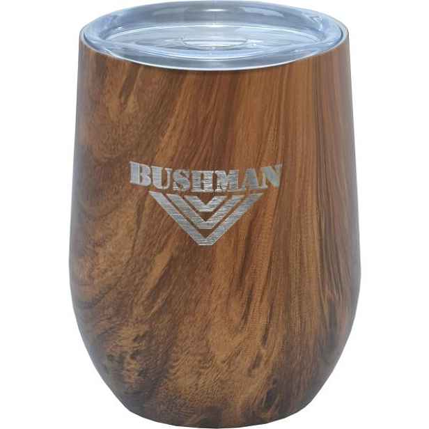 BUSHMAN THERMO MUG WOOD Termohrnek