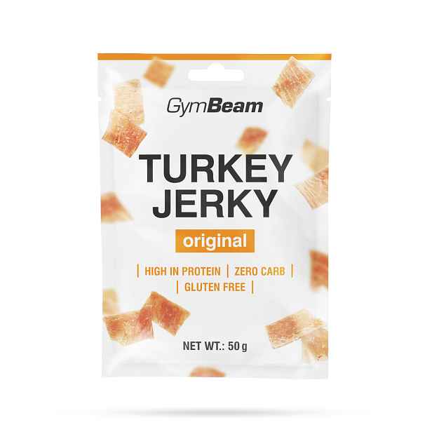GymBeam Sušené maso Turkey Jerky
