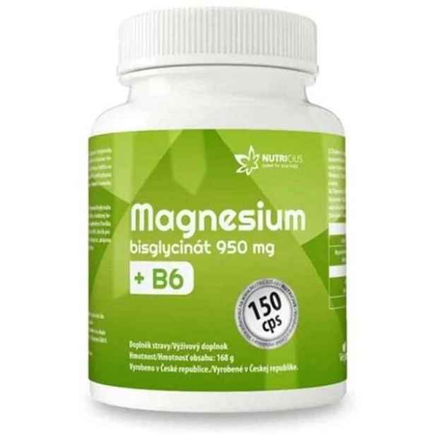 NUTRICIUS MAGNESIUM + B6 Magnesium bisglycinát + vitamín B6