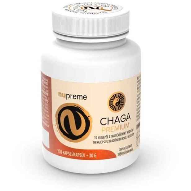 NUPREME CHAGA EXTRACT 100 CPS Doplněk stravy