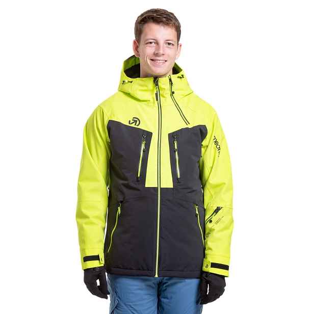 Pánská snb & ski bunda meatfly cronos /limetková m