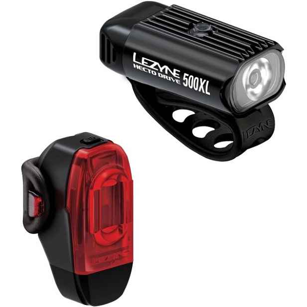 Lezyne HECTO DRIVE 500XL / KTV DRIVE+ PAIR Set světel na kolo
