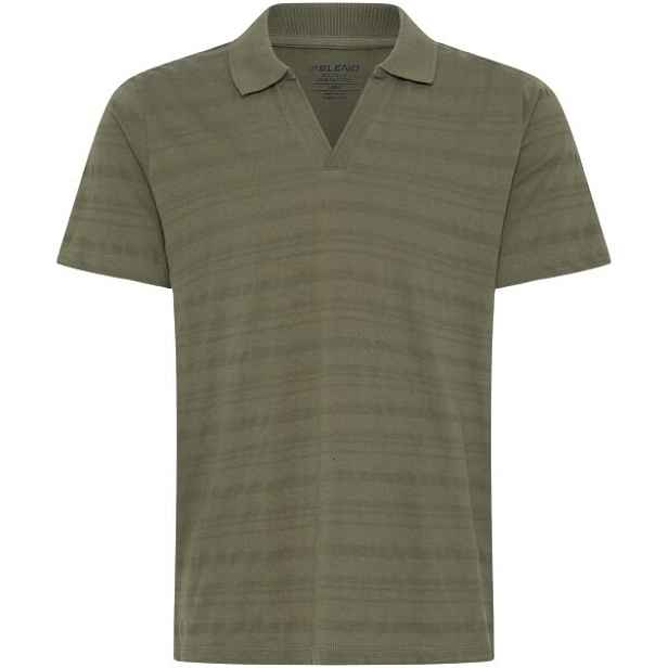 BLEND BHKNOX PIQUE SPLITNECK POLO Pánské polo tričko