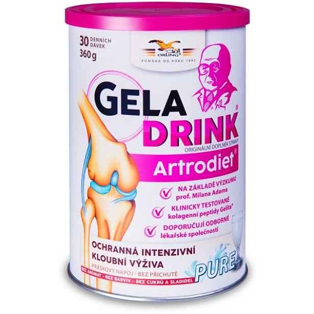 GELADRINK ARTRODIET PURE 360 G Intenzivní kloubní výživa , G