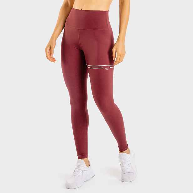 SQUATWOLF Dámské legíny Flux Maroon