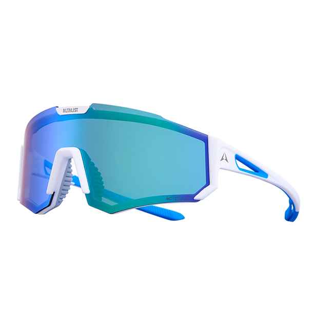 Polarizační sluneční brýle Altalist Kizuna Polarized • 31g bílo- s modrými skly