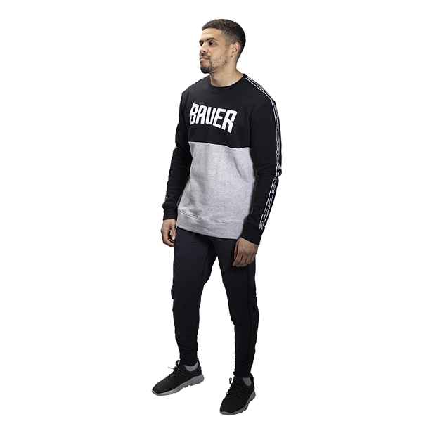 Mikina Overbranded Crew Sr