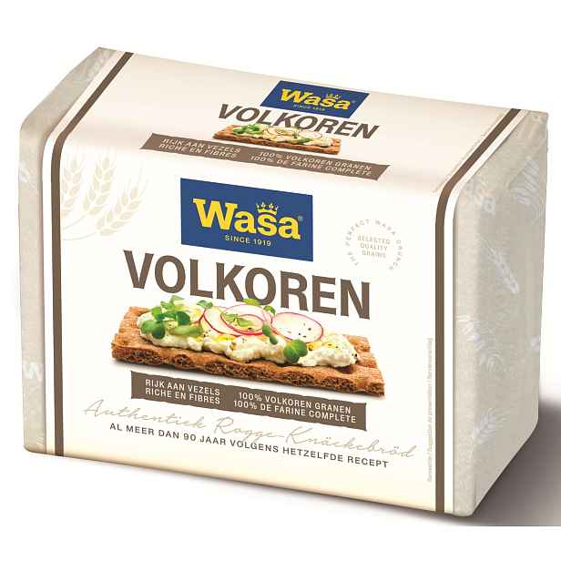 Wasa Celozrnné žitné chlebíčky Volkoren