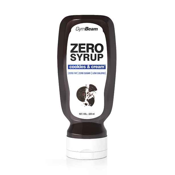 GymBeam ZERO SIRUP Cookies & Cream