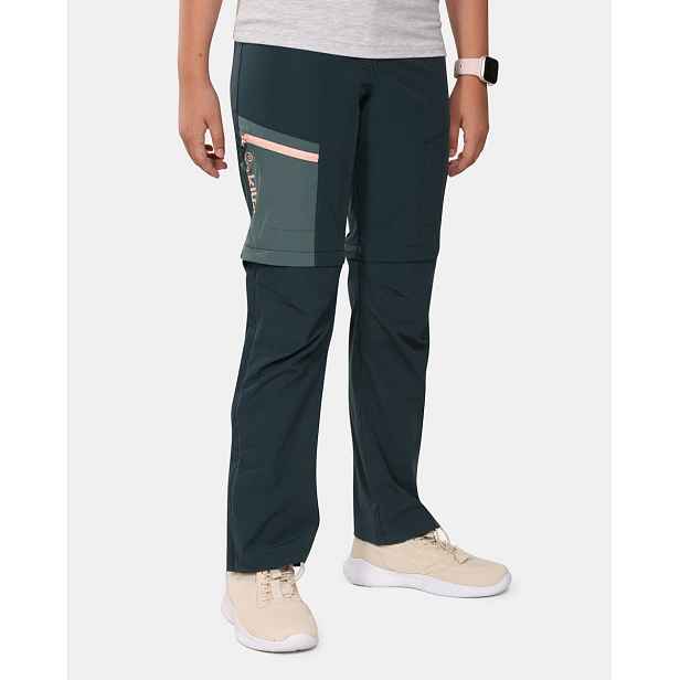 Dívčí outdoorové kalhoty kilpi hosio-jg 110-116