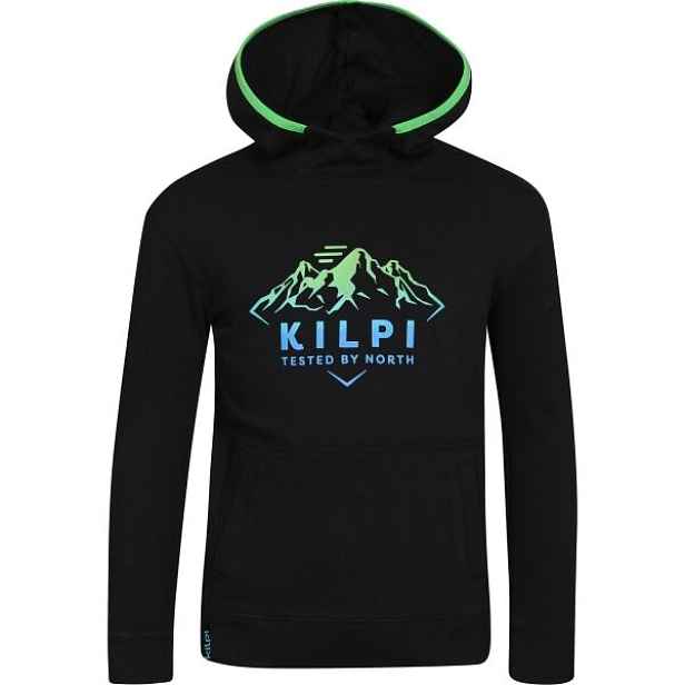 KILPI NORTHEN Chlapecká bavlněná mikina s kapucí