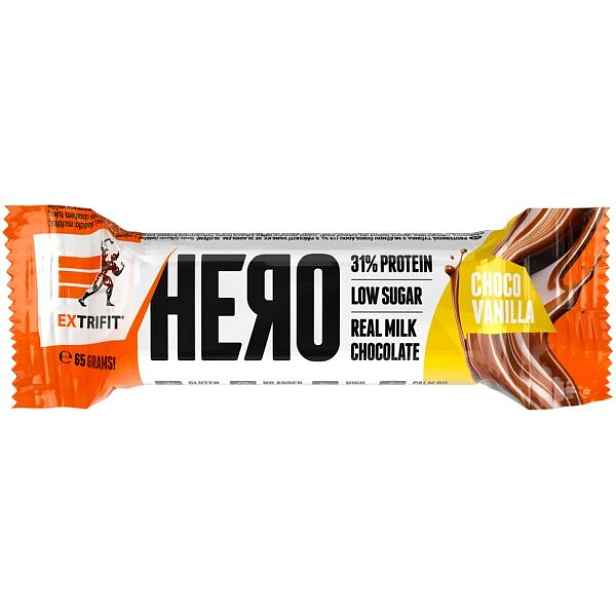 EXTRIFIT HERO PROTEIN BAR 31% 65 g Proteinová tyčinka