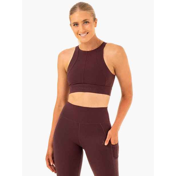 Ryderwear Sportovní podprsenka Reset High Impact Chocolate