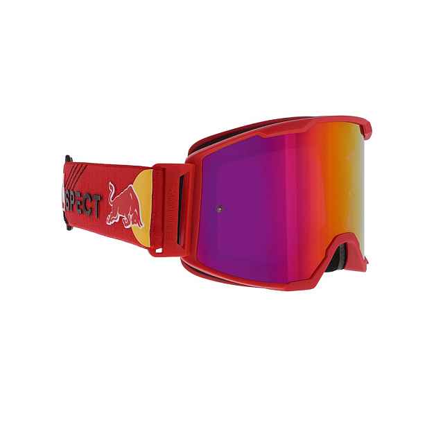 Motokrosové brýle RedBull Spect Strive Panovision, matné, plexi zrcadlové