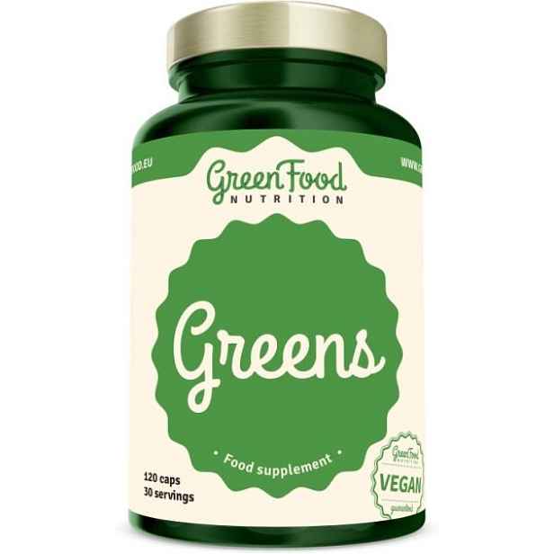 GREENFOOD GREENS 120CPS Doplněk stravy