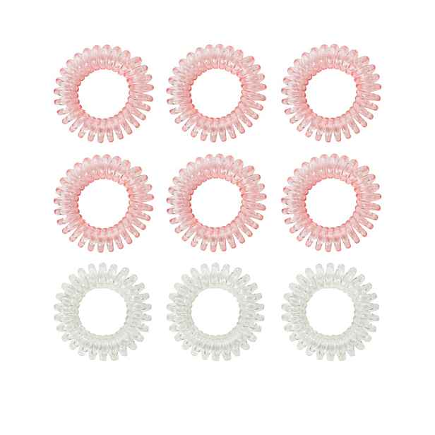 BeastPink Set spirálových gumiček do vlasů