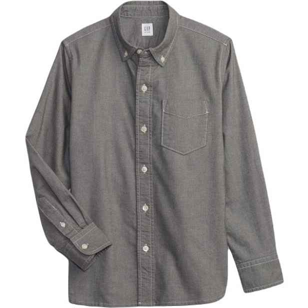 GAP BRUSHED OXFORD Chlapecká košile