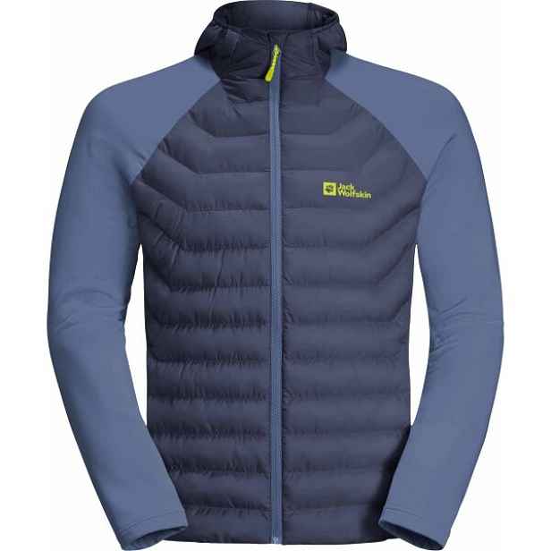 Jack Wolfskin ROUTEBURN PRO HYBRID Pánská zateplená bunda