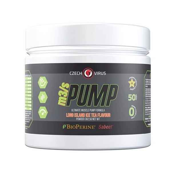 CZECH VIRUS M3/ PUMP 362,5 G LONG ISLAND ICE TEA Předtréninkový doplněk , g