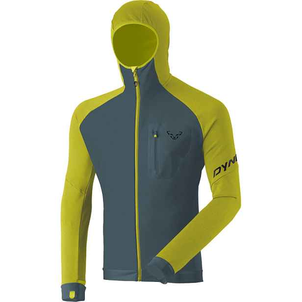 Mikina Dynafit Radical PTC Hooded lime Barva: / limetková, Velikost: