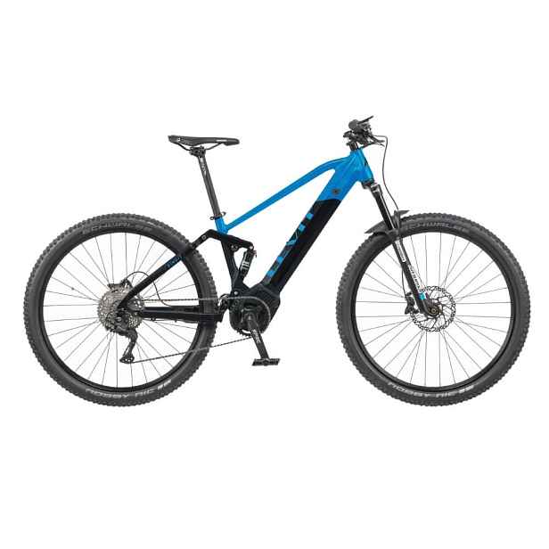 Celoodpružené horské elektrokolo Levit Kingit BF Overstep 630 29" (17", 165-175 cm) pearl
