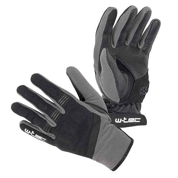 Letní moto rukavice W-TEC Groniko šedo