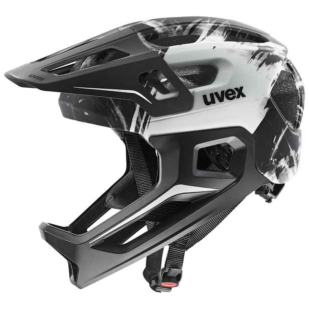 Dětská přilba Uvex React JR Fullface - matt