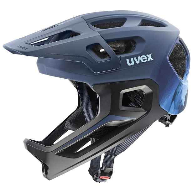 Dětská přilba Uvex React JR Fullface - dusk matt