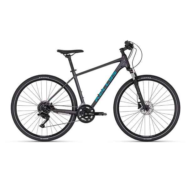 Pánské crossové kolo KELLYS PHANATIC 50 28" 9.0 (21", 175-190 cm) Anthracite