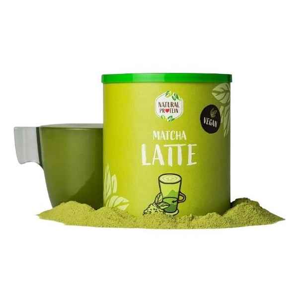 NATURAL PROTEIN MATCHA LATTÉ VEGAN (300 G) Rostlinný nápoj , G