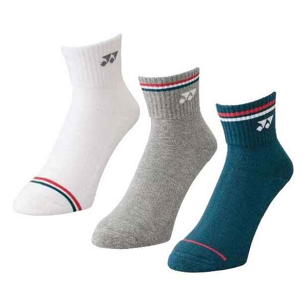 Yonex 19222 3 PAIR Sportovní ponožky, mix