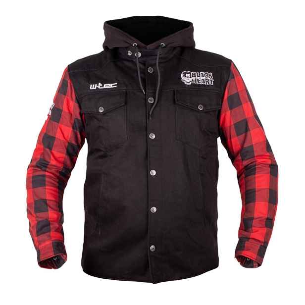 Bunda na chopper W-TEC Heart Ruffster černo