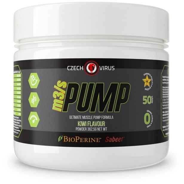 CZECH VIRUS M3/ PUMP 362,5 G KIWI Předtréninková směs , g