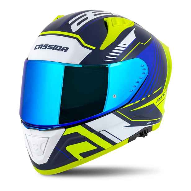 Moto přilba Cassida Aero Drome / fluo / (53-54)