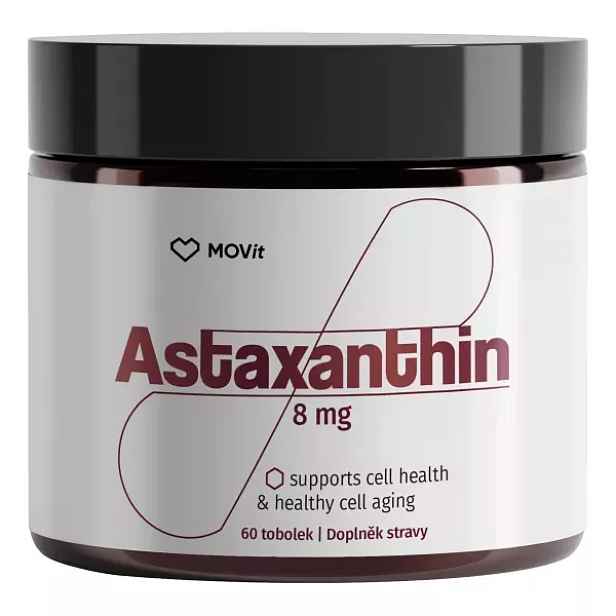 MOVIT ENERGY LONGEVITY ASTAXANTHIN 8 MG - 60 TOBOLEK Doplněk stravy