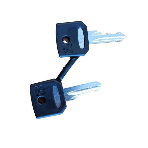 Key for emergency stop