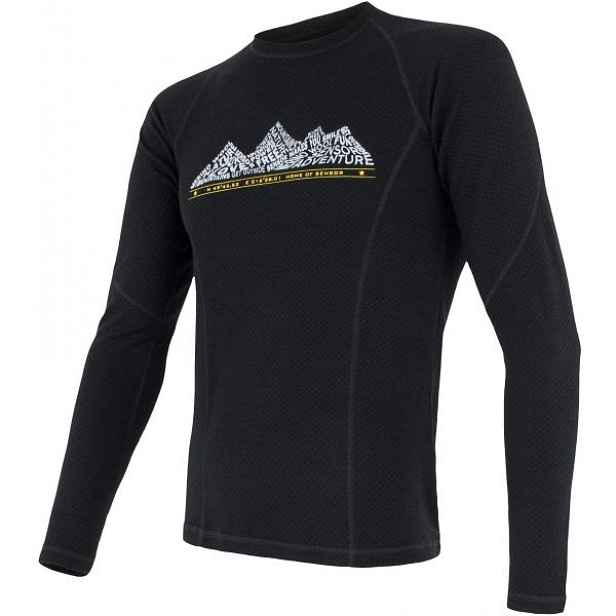 Sensor MERINO DF ADVENTURE Pánské funkční triko