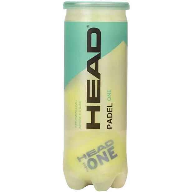 Head PADEL ONE 3KS Padelové míčky, reflexní neon
