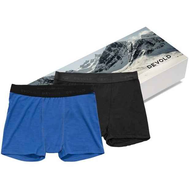 Devold BREEZE MERINO 150 BOXER MAN 2PK Pánské merino boxerky
