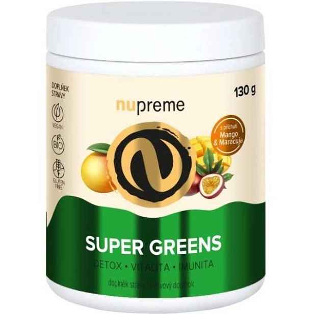 NUPREME SUPER GREENS MANGO & MARACUJA Doplněk stravy