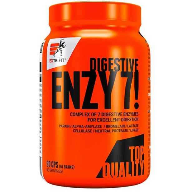 EXTRIFIT ENZY 7! DIGESTIVE ENZYMES 90 CPS Doplněk stravy