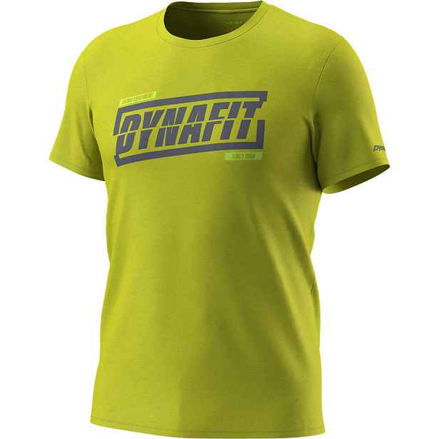 Triko Dynafit Graphic Cotton / TEE lime/tabloid Barva: limetková, Velikost:
