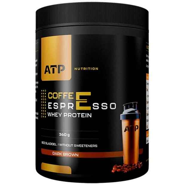 ATP NUTRITION COFFEE ESPRESSO WHEY PROTEIN 360 G DARK Protein s kofeinem , G