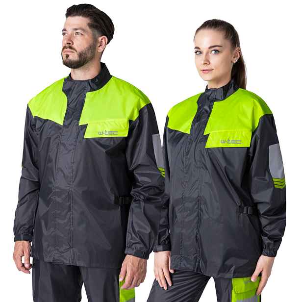Moto pláštěnka W-TEC Igava -fluo