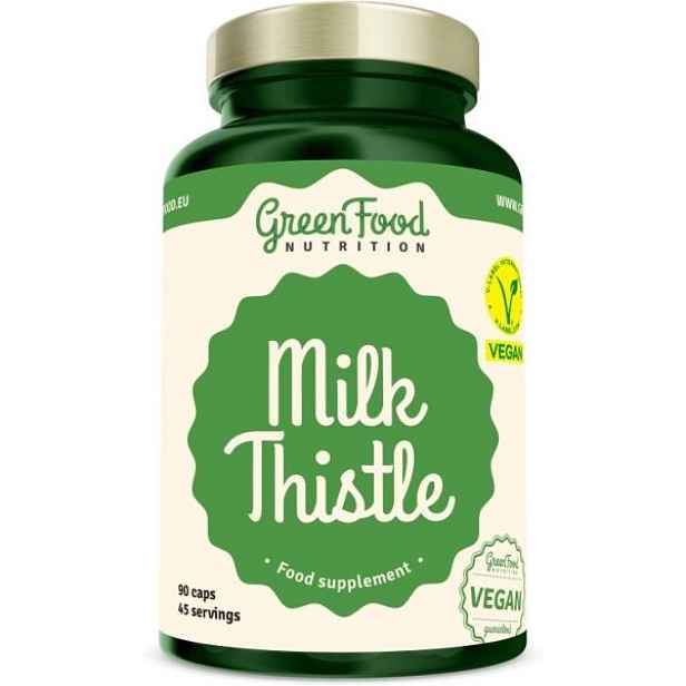 GREENFOOD MILK THISTLE 90CPS Doplněk stravy