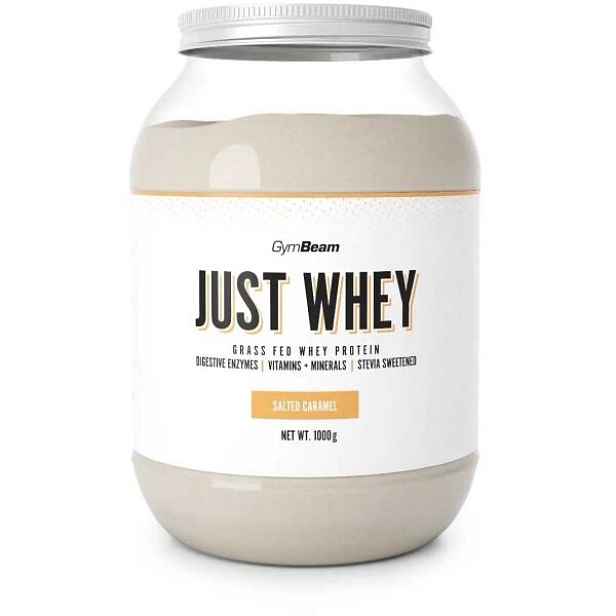 GymBeam PROTEIN JUST WHEY 1000 G SLANÝ KARAMEL Protein , KG