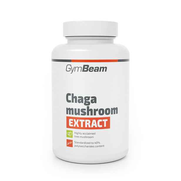 GymBeam Výtažek z houby Čaga (rezavec šikmý)
