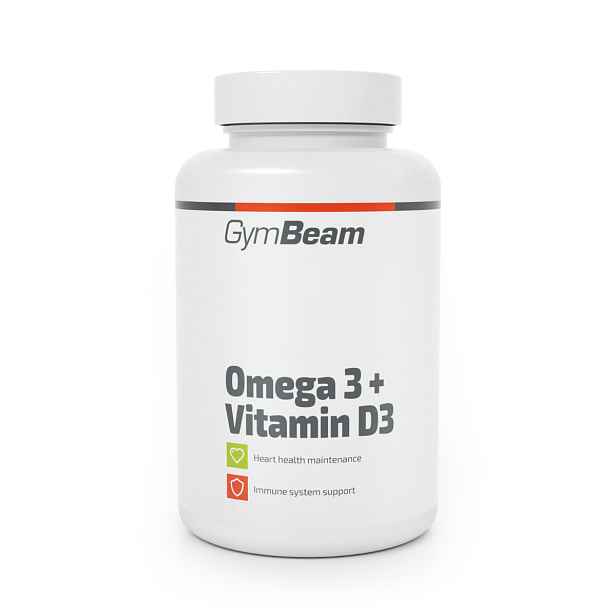 GymBeam Omega 3 + Vitamin D3