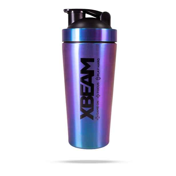 GymBeam XBEAM Šejkr HoloShake Steel 739 ml